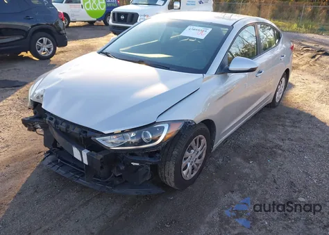 2018 Hyundai Elantra Se from USA, damaged, VIN 5NPD74LF2JH250137